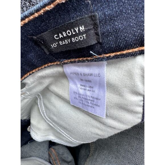 Veronica Beard Jean Size 24 Carolyn 10" Baby Boot - Picture 9 of 9